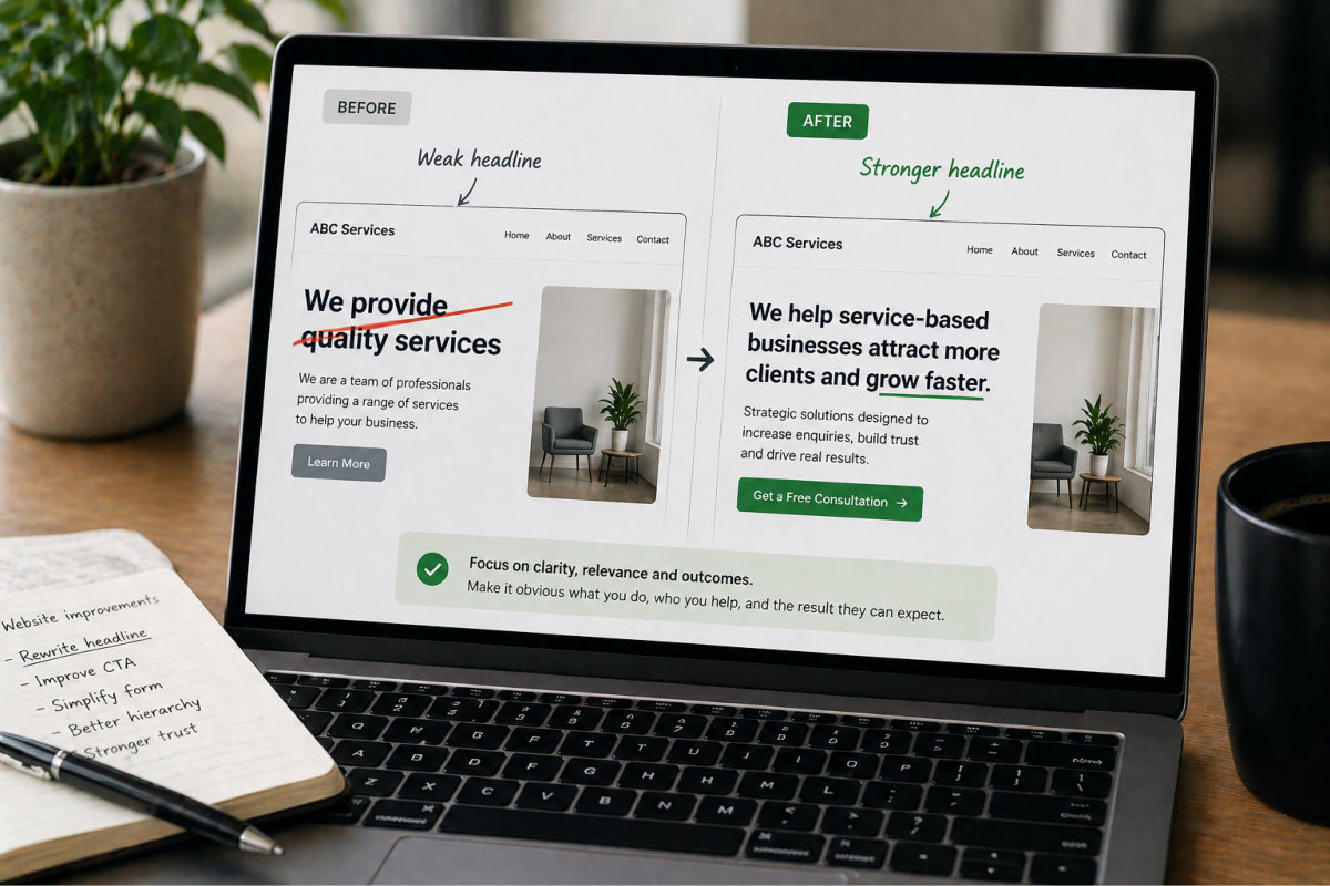 Small website changes that can improve conversions