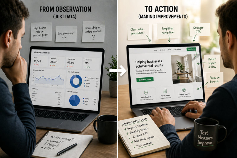 Turning data into practical improvements