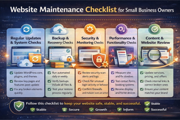 Website maintenance checklist