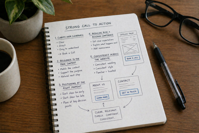 What makes a strong call to action