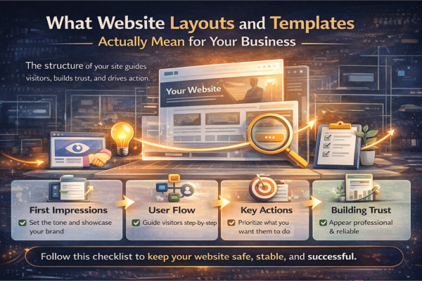 What website layouts mean for your business