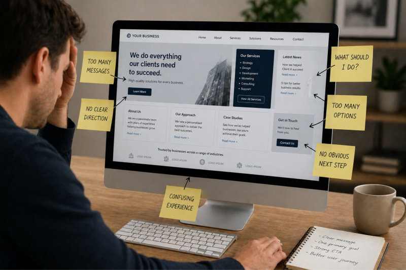 Where most websites fail