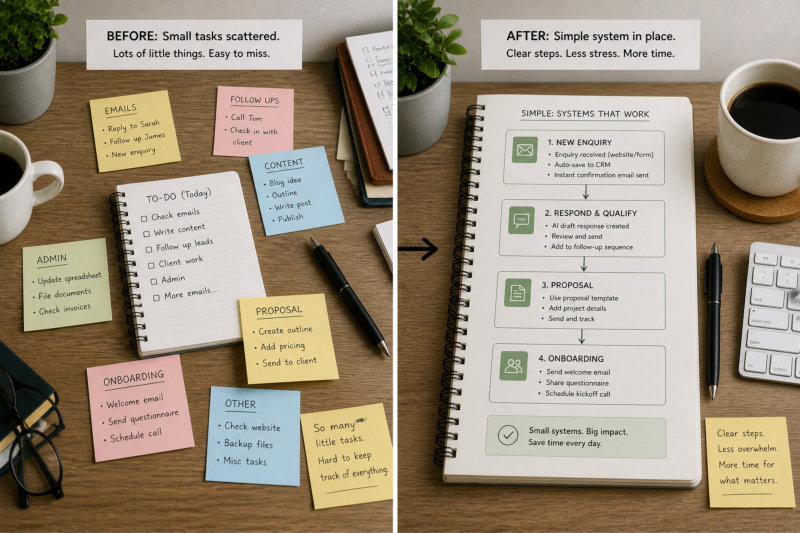 Automating small tasks