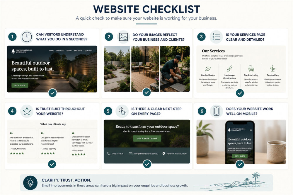 Website design checklist