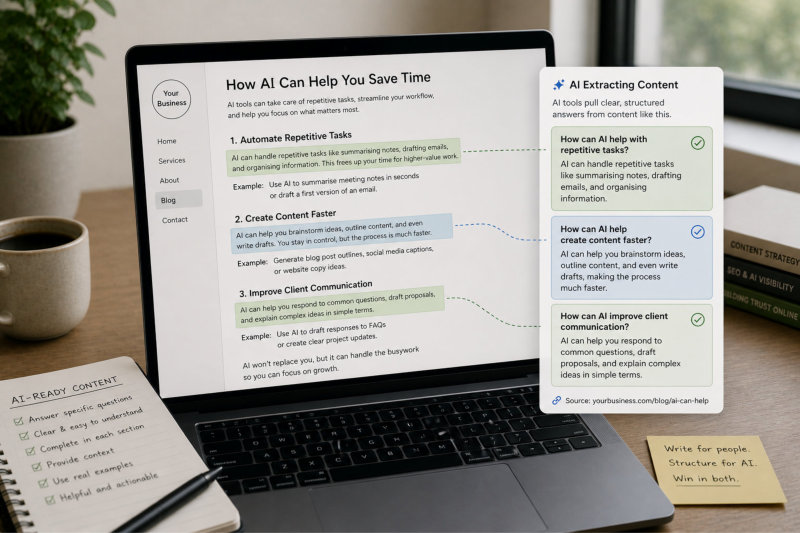 Creating content that AI tools can use