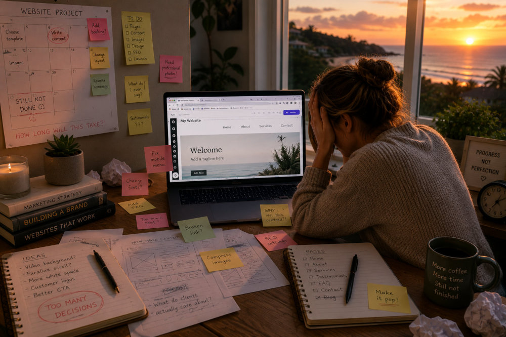 The difference between DIY and hiring someone