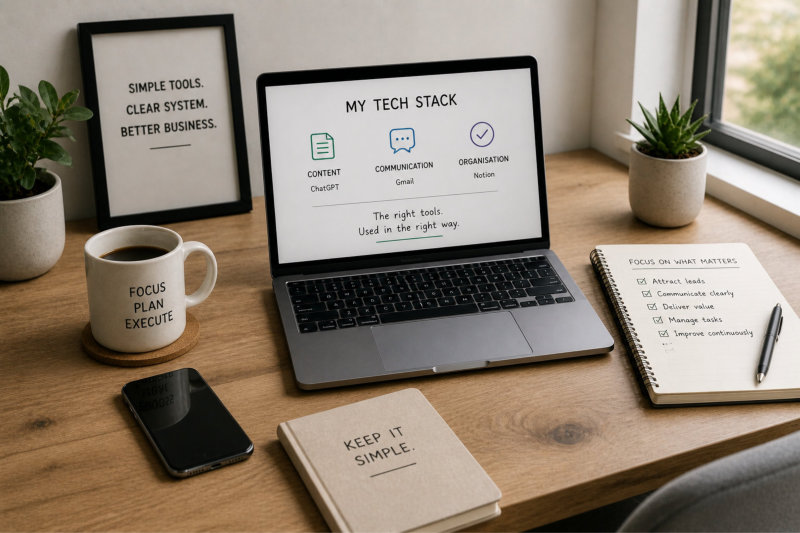 Keeping your tech stack simple