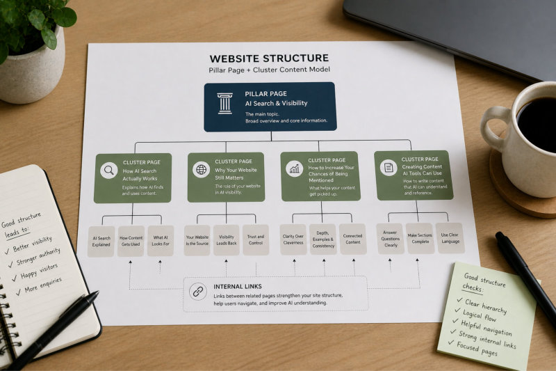 Structuring your website for AI