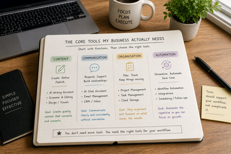Core tools small businesses need